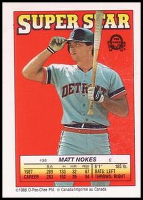 56 Matt Nokes